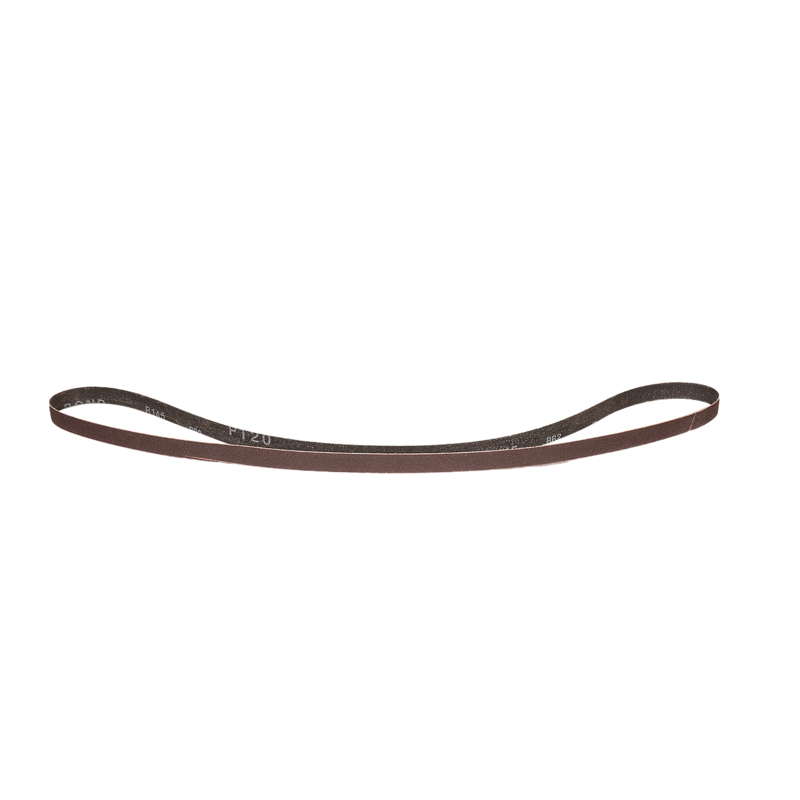 1/2" (13 mm) W x 44" (112 cm) L 120 Grit A/O DynaCut Belt