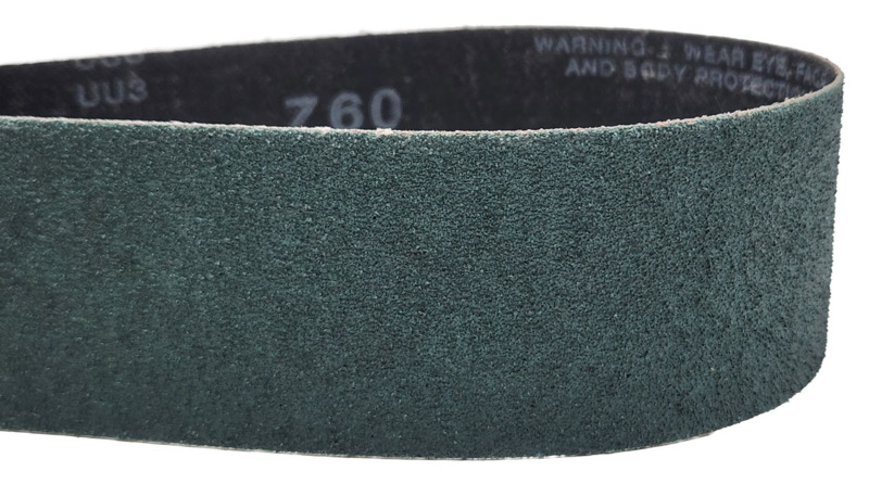 2" (51 mm) W x 34" (864 mm) L 60 Grit Z/A DynaCut Belt