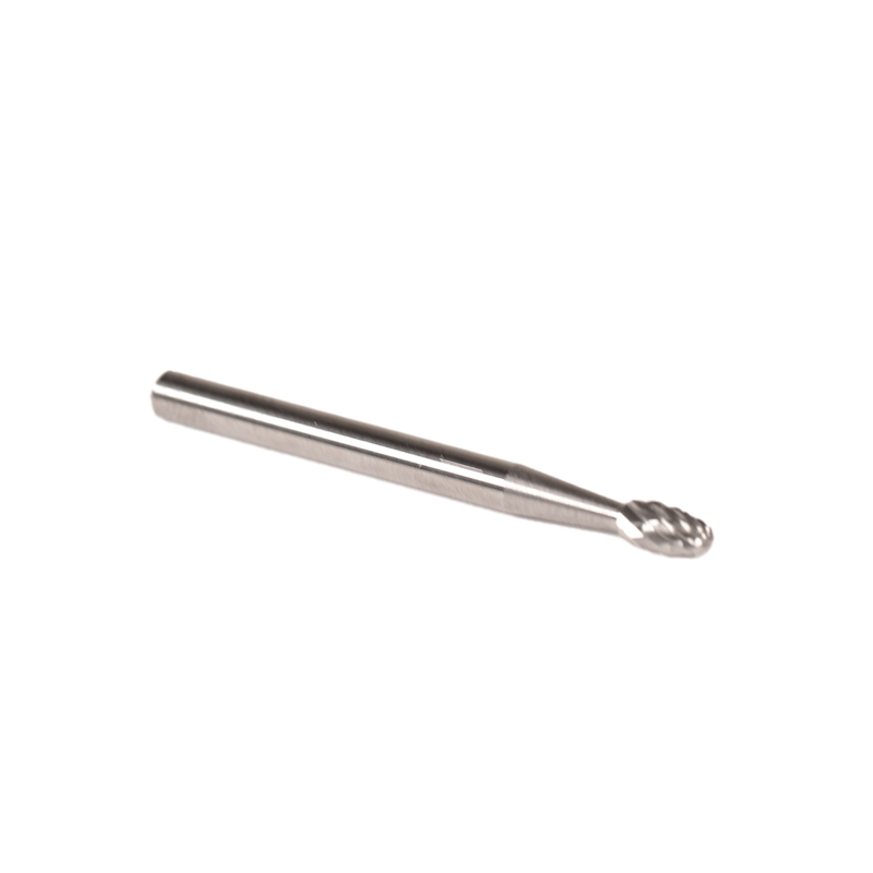 Carbide Burr, 3 mm Dia., SE-41 D/C Burr, Oval, 5.5 mm Flute L, 3 mm Shank