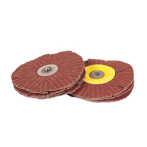3" (76 mm) Dia. 150 Grit A/O Eyelet Sanding Star
