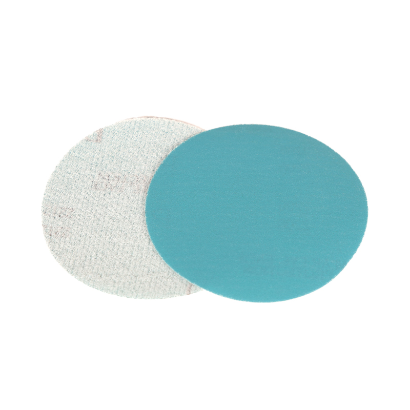 3" (76 mm) Dia. x 320 Grit A/O Non-Vacuum Hook-Face Filmbac DynaCut Disc