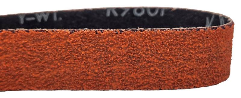 1" (25 mm) W x 18" (457 mm) L 40 Grit DynaCut Premium Ceramic Belt